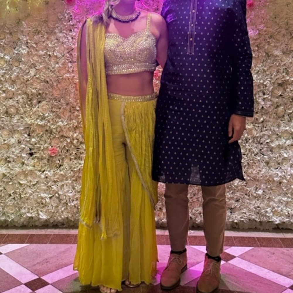 3 PIECE INDIAN SAURI, LEHENGA (PANTS) SET